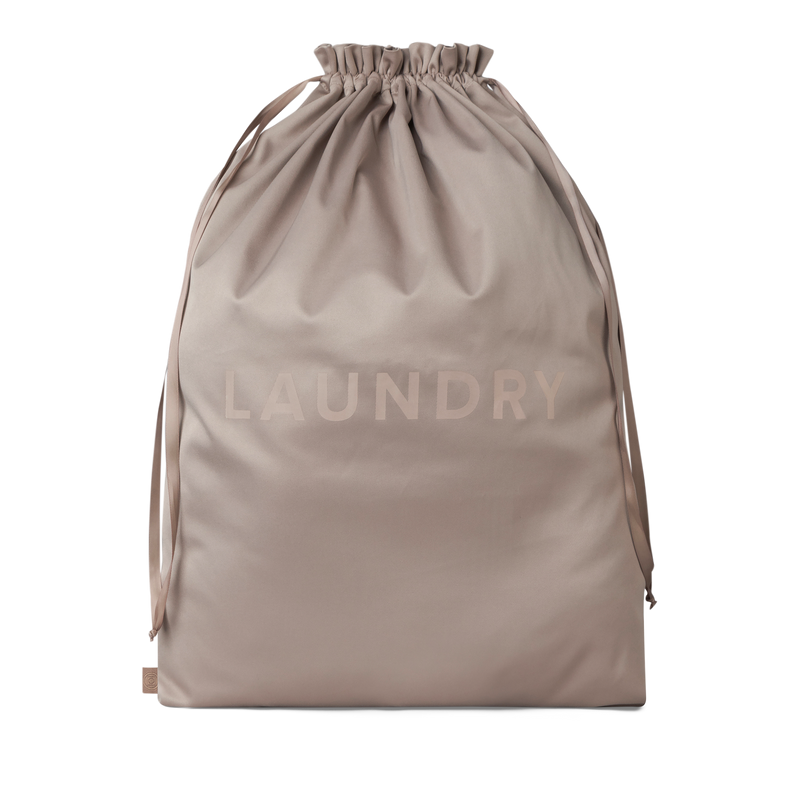 Large brown laundry bag