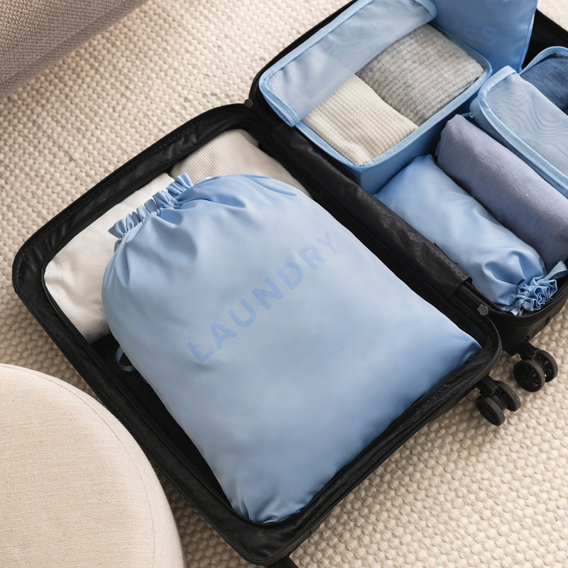 best packing organizers in a smart packed suitcase.