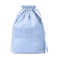 Large light blue laundry bag perfect for children