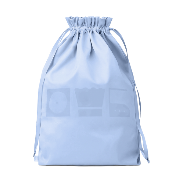 Large light blue laundry bag perfect for children