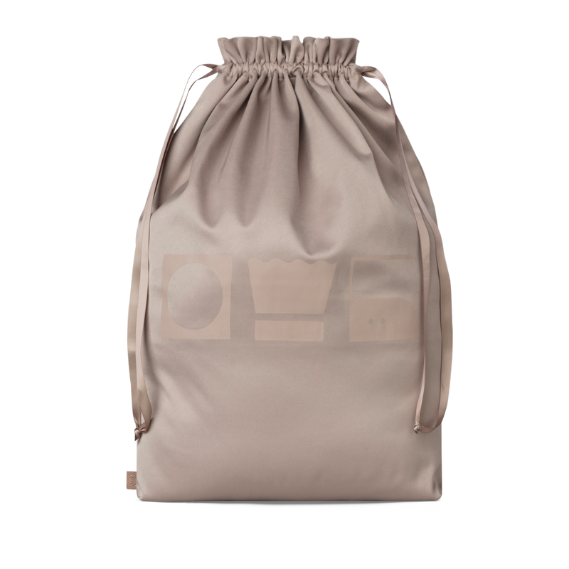 laundry bag for travel brown 