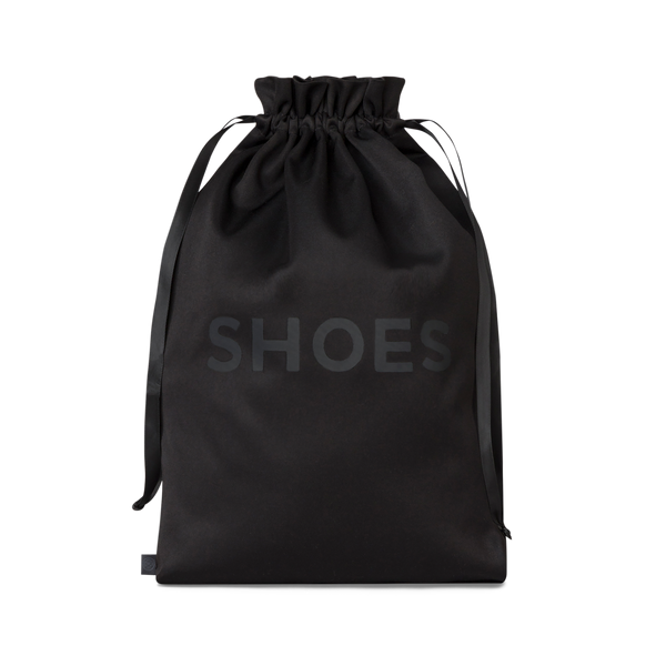 Shoe bag medium sized black