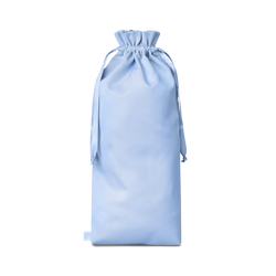 Small light blue travel bag