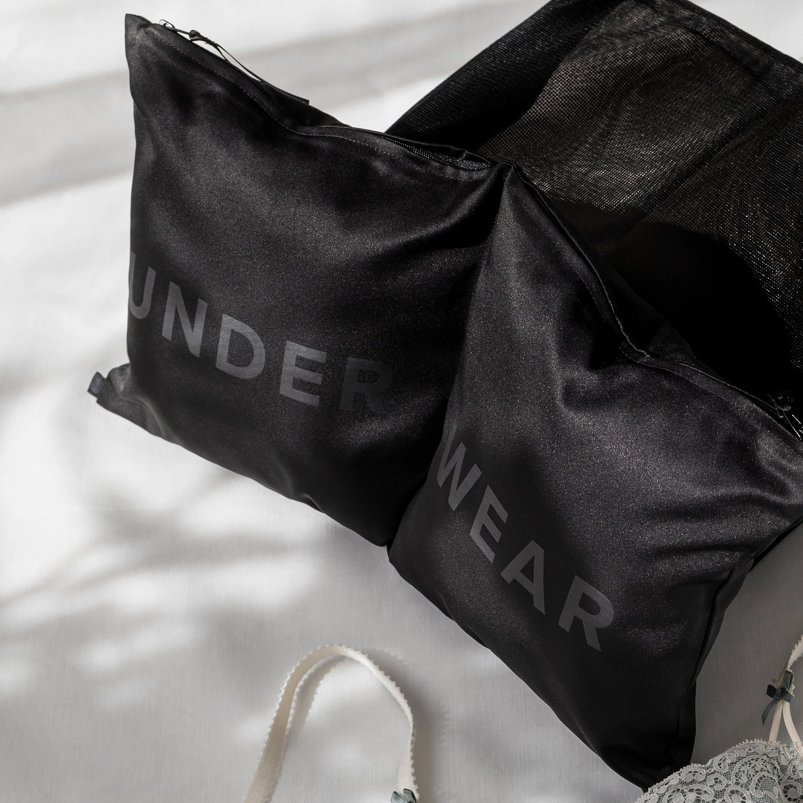 Perfect Gift Underwear Travel Bag Black Organista