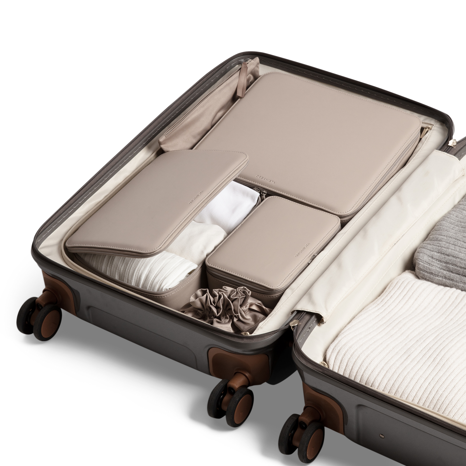 PU Leather Packing Cube Set | Fast Delivery | Organista.com