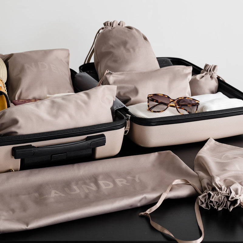 Reise Gepäckaufbewahrung Tasche Set Große Kapazität Gepäck Organizer für  Reisen Sport Gym Urlaub