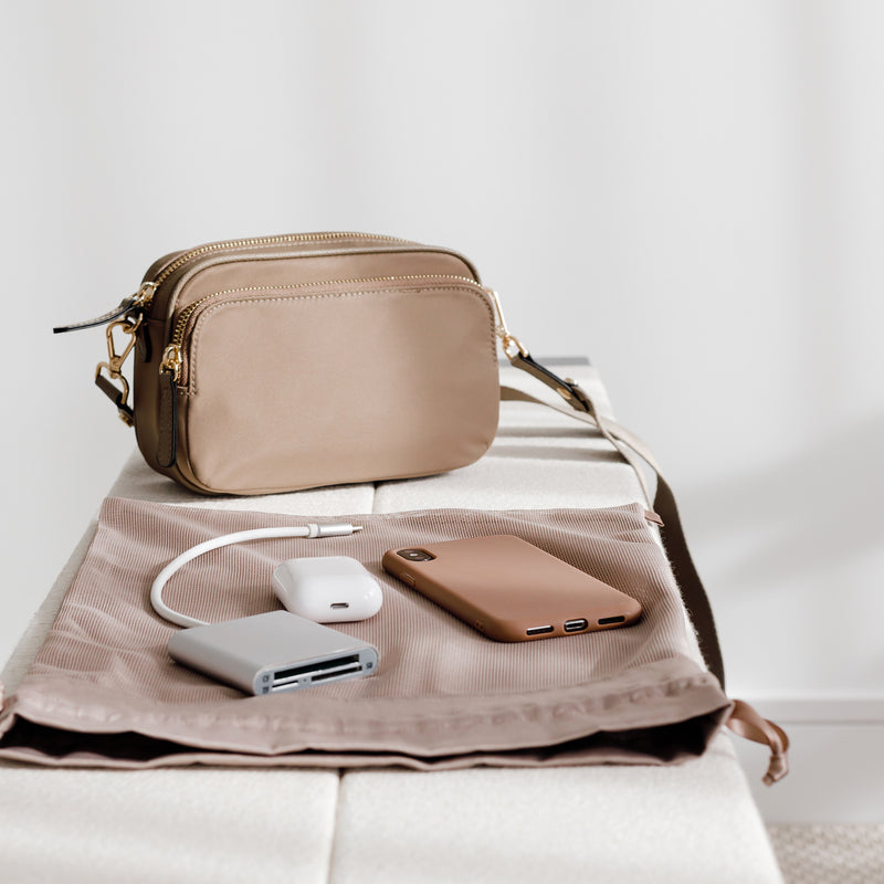 travel bag transparent for electronics